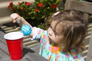 Decorating eggs