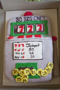 Slot Machine Cake