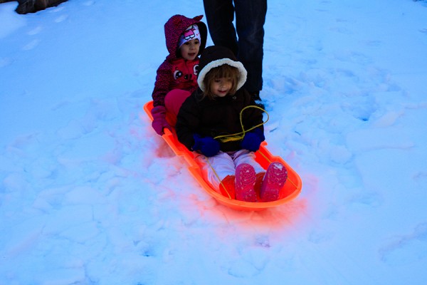 sledding