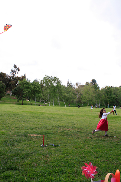 Loving the kite