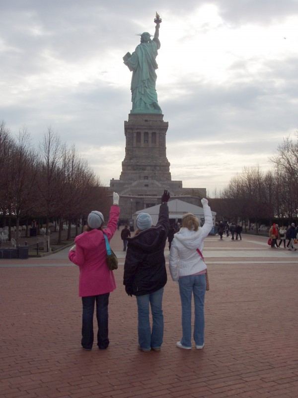 5 Girls lady Liberty