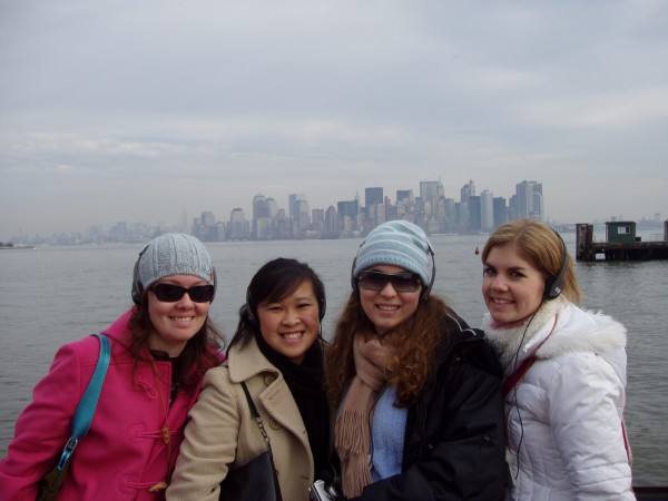 5 girls on liberty park